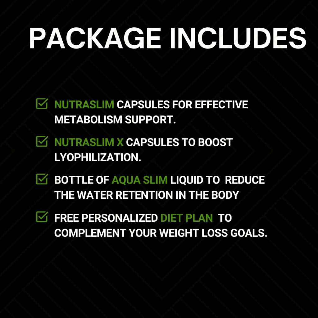 SLIM MAX PACKAGE - With Free Diet Plan